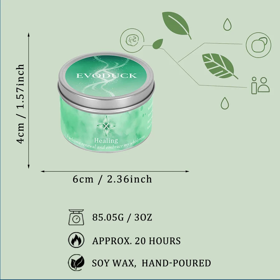 Candles Scented | Lavender & Eucalyptus for Deep Focus,Meditation, Yoga & Reading|Birthday Gift for Women, Friend christmas gift