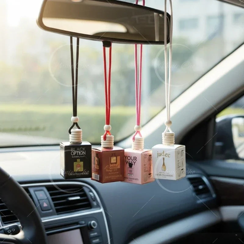 Luxury Car Air Freshener Perfume Bottle 8ml | Long-Lasting Scent