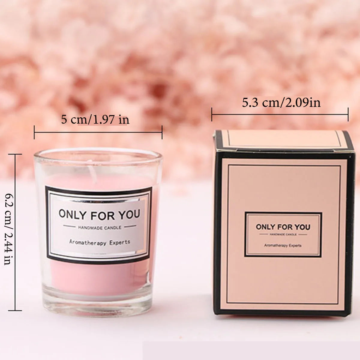 Candles for Home Scented, Highly Scented Natural Soy Candles for Home, Stress Relief Aromatherapy Candles Relax Your Mind, Gift