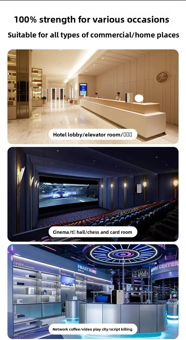 500ml Hilton Scent Machine Aroma Diffuser Wall Mounted Hotel High Capacity Aroma Diffuser Large Area Hotel Lobby Home Fragrance