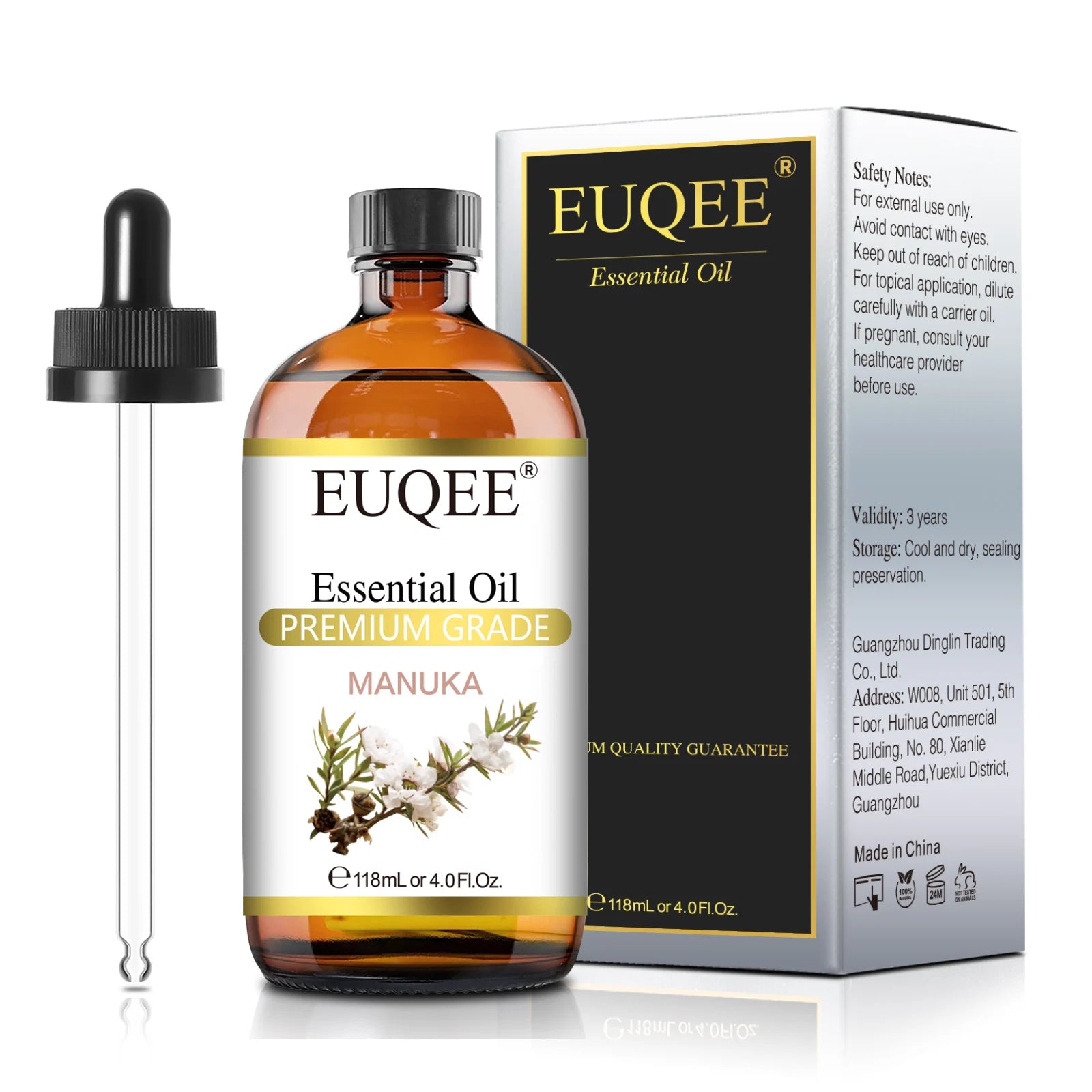 EUQEE 4 Fl Oz Essential Oils for Aromatherapy Humidifiers Aromatic Diffuser Making Scents Candle Handmade Soap Home Fragrance