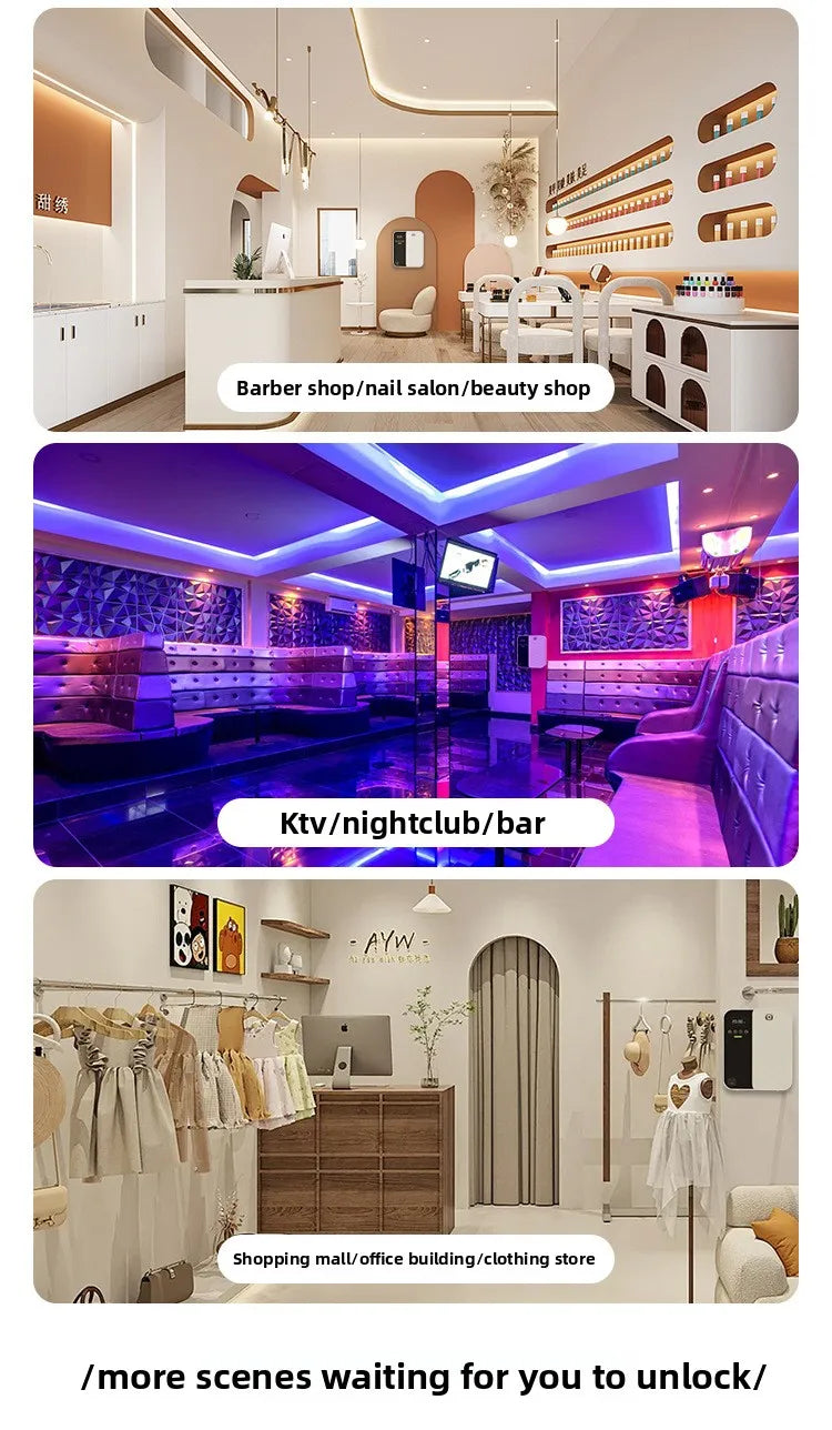 500ml Hilton Scent Machine Aroma Diffuser Wall Mounted Hotel High Capacity Aroma Diffuser Large Area Hotel Lobby Home Fragrance