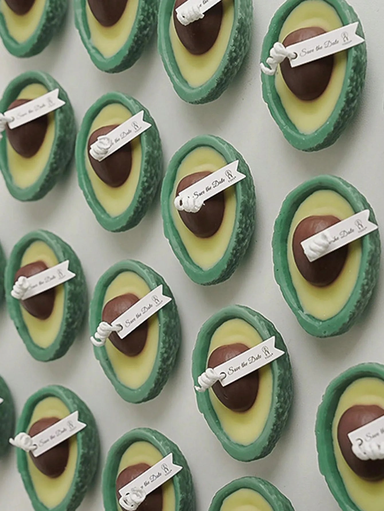 Avocado Scented Candle Sage And Sea Salt Handcrafted With Stone Wax Celebrations Anniversaries Birthday Special Occasion