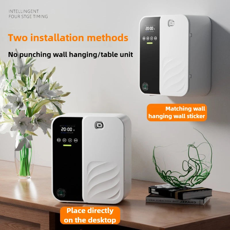 500ml Hilton Scent Machine Aroma Diffuser Wall Mounted Hotel High Capacity Aroma Diffuser Large Area Hotel Lobby Home Fragrance