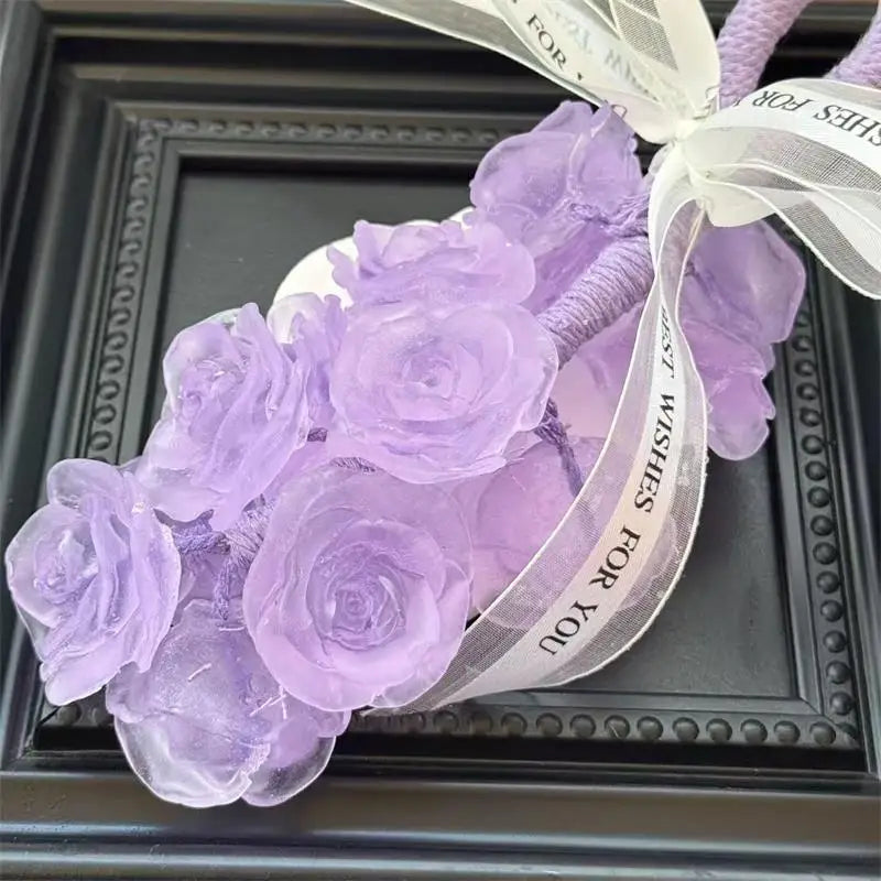 Gift Box Scented Soap,Crystal Rose Petal Bathing & Washing & Cleaning & Nourishing Handmade Soap Bar,Wedding Favor,Present