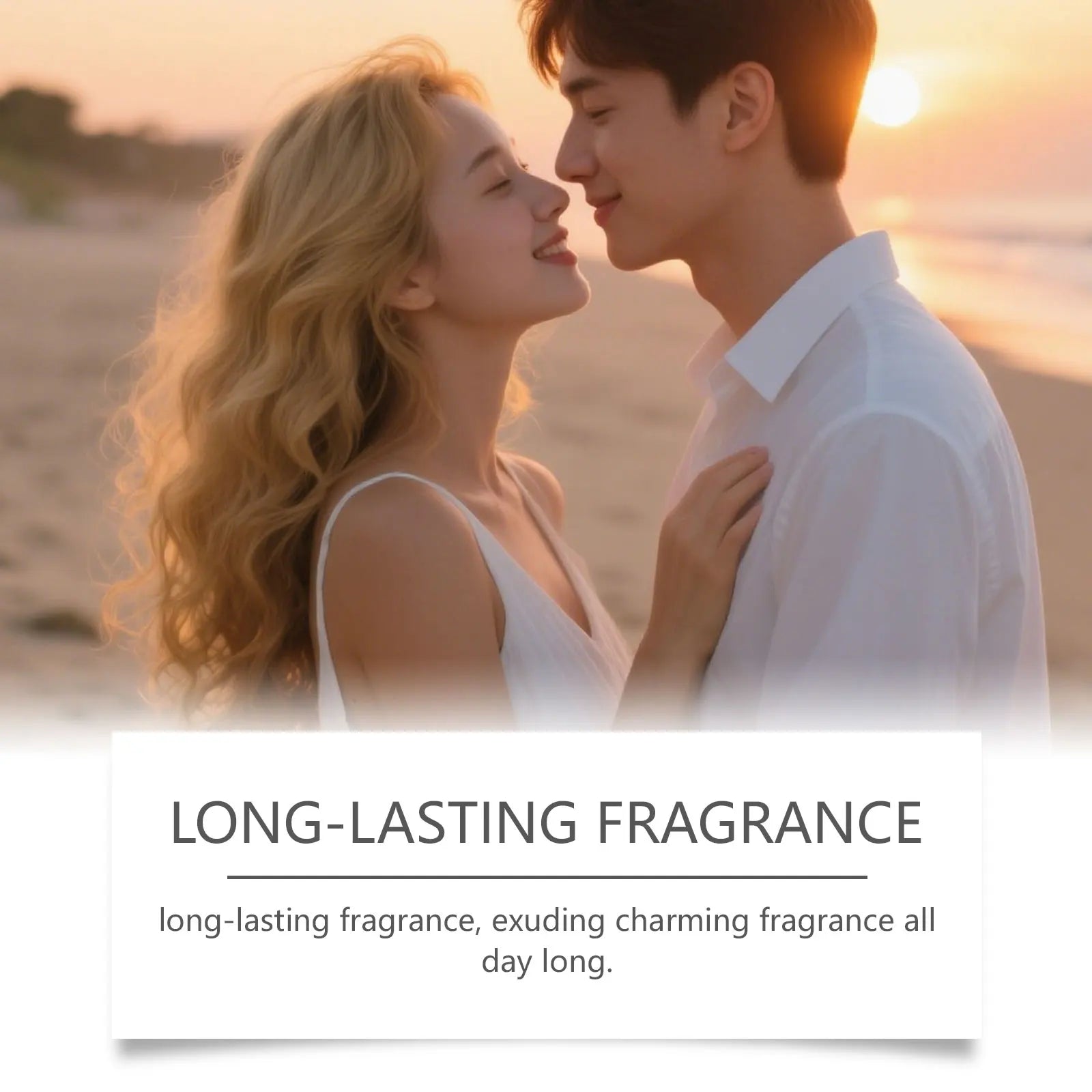 Daily Men's Cologne Roll-On - Emits Charm, Crisp Fresh Scent, Natural Long-Lasting, Suitable for All Daily Occasions