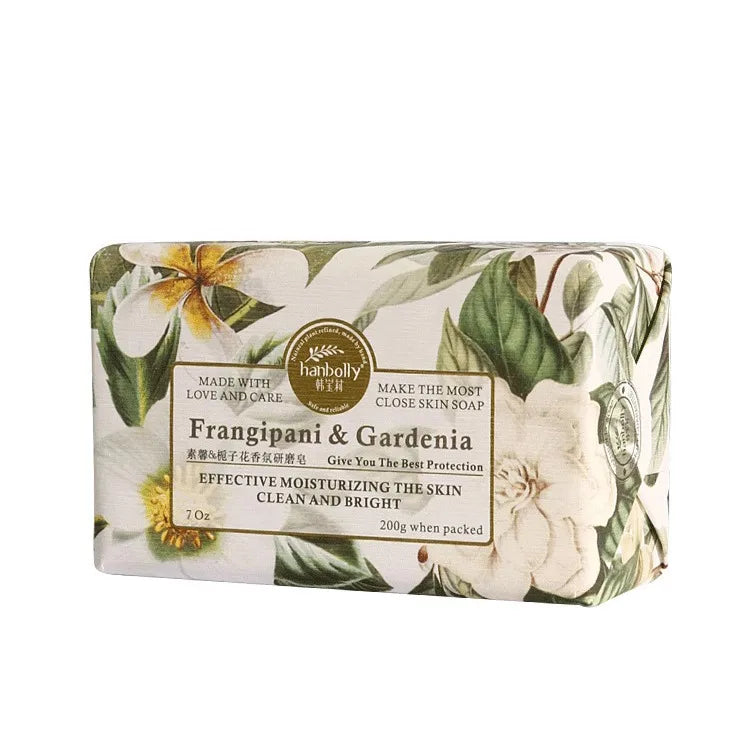 Flower-fragranced Soap Aroma 200g Essential Oil Soap Handmade Soap For Body Cleansing Gift Wedding Party Favors