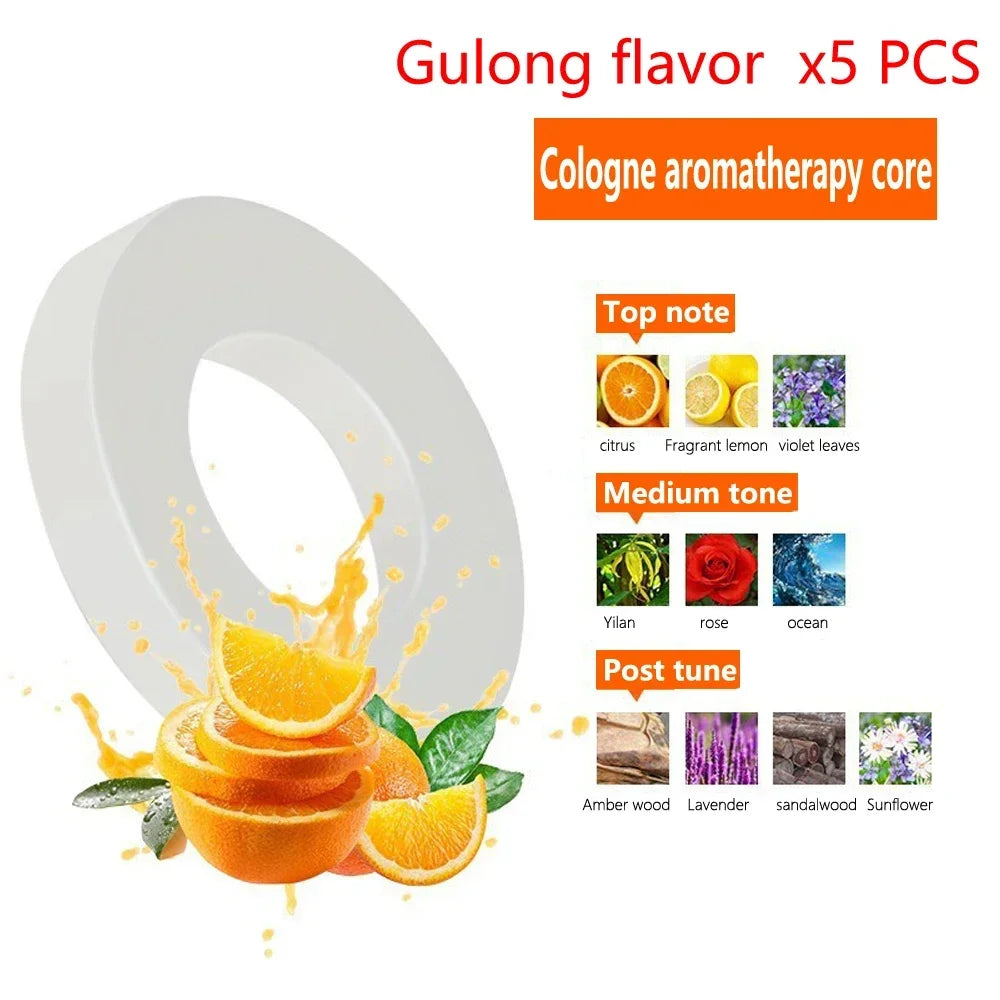 Car Air Freshener Solar Rotating Aromatreatment Decoration Car Interior Accessories Women Men Original Flavored Perfume Diffuser