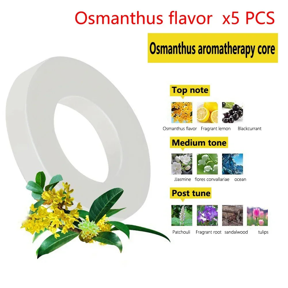 Car Air Freshener Solar Rotating Aromatreatment Decoration Car Interior Accessories Women Men Original Flavored Perfume Diffuser