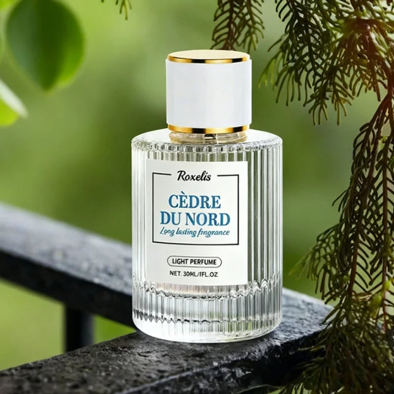Northern Cedar Fragrance Perfume Elegant Natural Body Fragrance Unisex Fresh Subtle Scent Portable Cologne Daily Winter Perfume